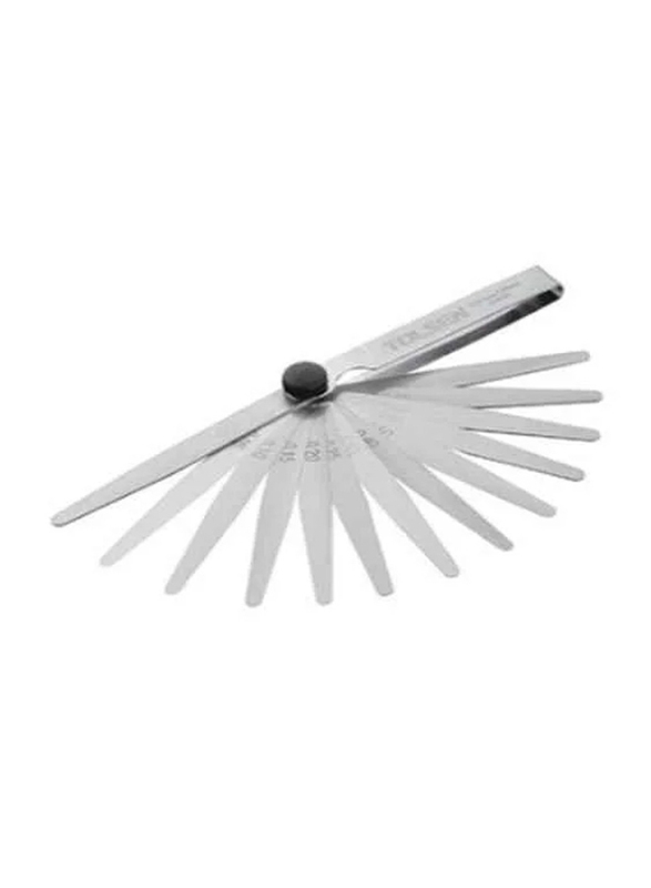 Tolsen 100mm 13 Pieces Feeler Gauges, 35044, Silver