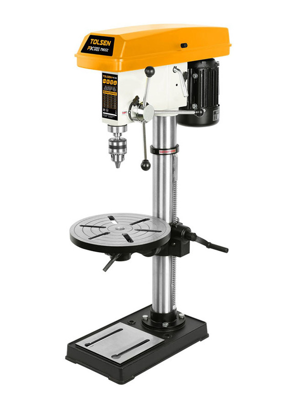 

Tolsen Drill Press, 550W, 79652, Black/Yellow