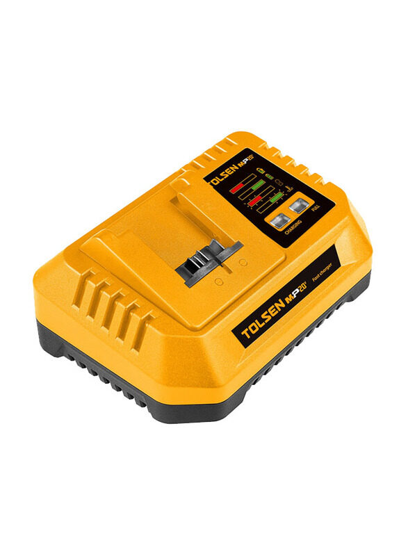 

Tolsen Battery Charger, 87486, Yellow/Black