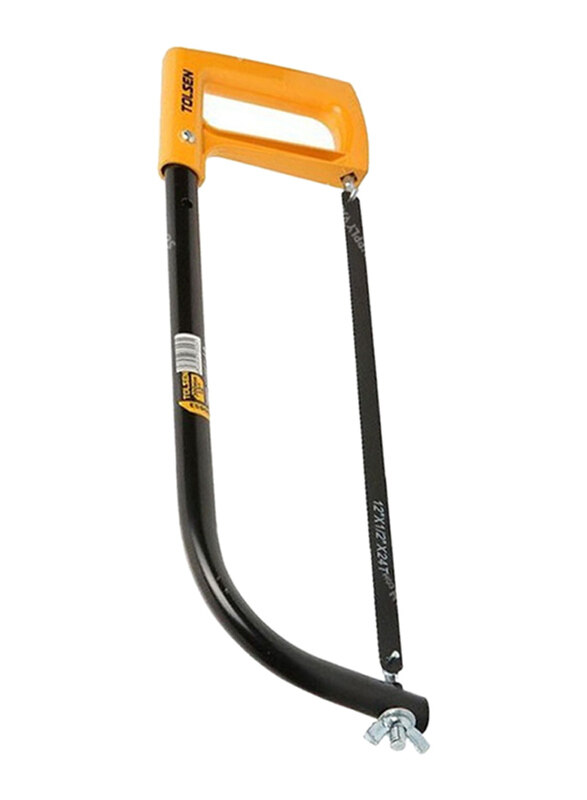 

Tolsen 300mm Hacksaw Frame, 30054, Black/Yellow