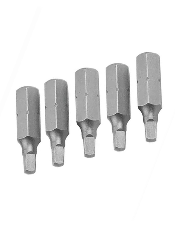 Tolsen T30 x 25mm Industrial Screwdriver Bits Set, 20279, 5 Pieces, Silver