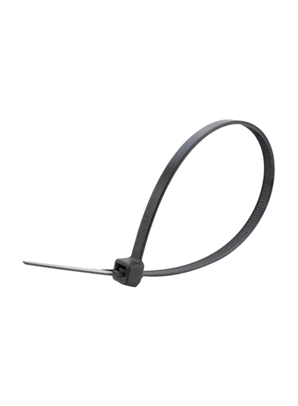 Tolsen Nylon Cable Tie, 100 Pieces, 50166, Black