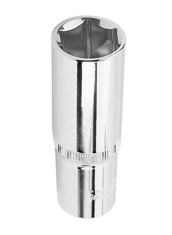 

Tolsen 9mm 1/2 inch Industrial Deep Socket, 16559, Silver