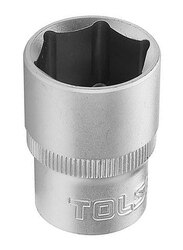 Tolsen 10mm 1/2 inch Industrial Socket, 16510, Silver