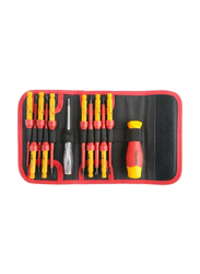 Tolsen 12-Piece Insulated Changeable Screwdriver Set, V33212, Multicolour