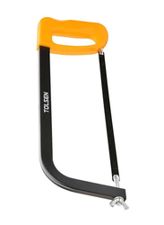 Tolsen 300mm Hacksaw Frame, 30052, Black/Yellow