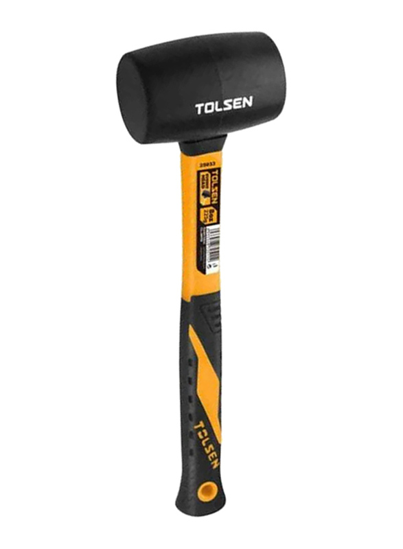 Tolsen 220gm Rubber Mallet, 25033, Multicolour