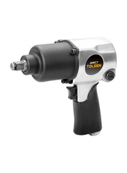 Tolsen 1/2" Air Impact Industrial Wrench, 73301, Black/Silver