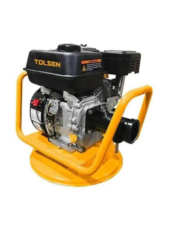 Tolsen Gasoline Concrete Vibrator, 86142, Black/Orange
