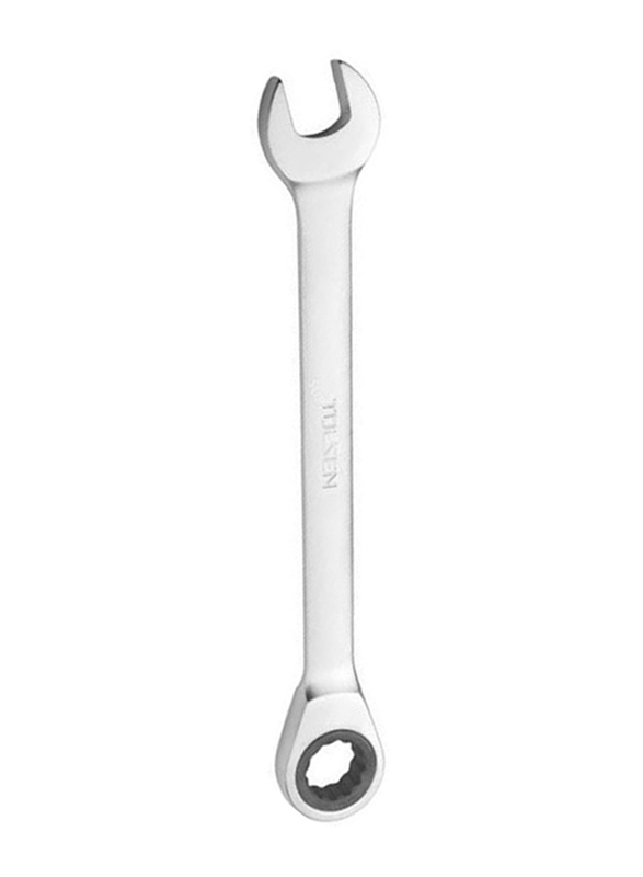 Tolsen 24mm Fixed Combination Gear Spanner, 15220, Silver