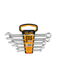 Tolsen 5 Piece Combination Spanner Set, 15886, Silver