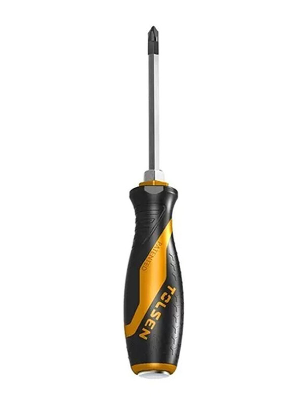 

Tolsen 1 x 75mm Go-through Screwdriver, 20121, Orange/Black