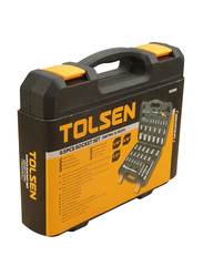 Tolsen 65 Piece Industrial Sockets Set, 15395, Multicolour