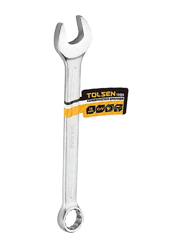 Tolsen 1.5 inch Industrial Combination Spanner, 15478, Silver