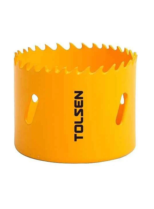 Tolsen 89mm Bi-metal Hole Saw, 75789, Orange