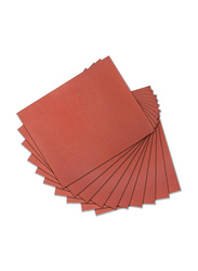 Tolsen 10-Piece Abrasive Paper Sheet Set, 32452, Brown