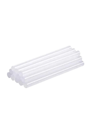 Tolsen 12 Piece Hot Melt Glue Stick Set, 7 x 100mm, 38078, White