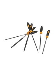 Tolsen 3mm x 100m 6-Piece Needle Files Set, 32046, Yellow/Black