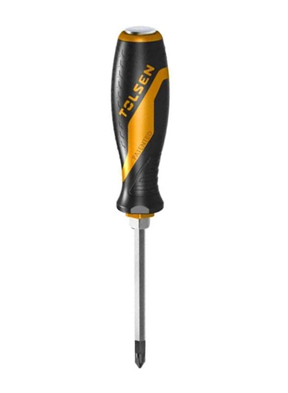 Tolsen 2 x 38mm Go-through Screwdriver, 20140, Orange/Black