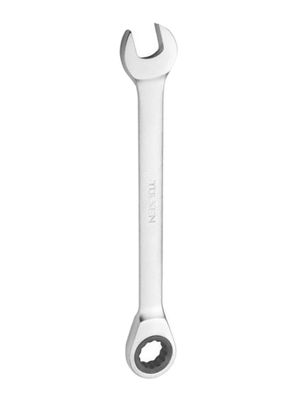 Tolsen 18mm Fixed Combination Gear Spanner, 15214, Silver