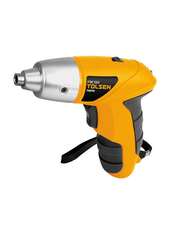 Tolsen Cordless Screwdriver, TLSN-79010, Yellow