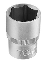 Tolsen 11mm 1/2 inch Industrial Socket, 16511, Silver