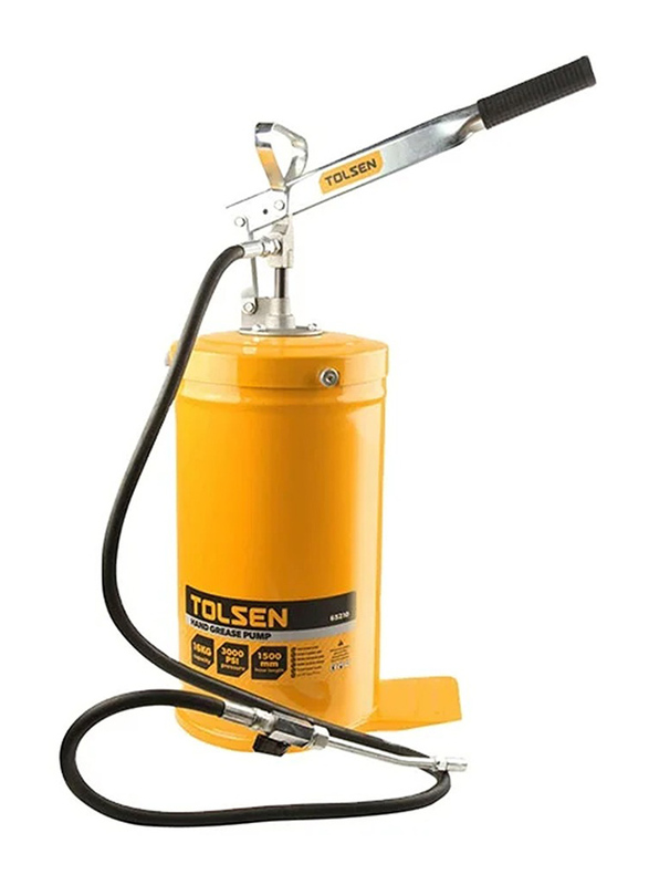 Tolsen 16Kg Hand Grease Pump, 65210, Yellow