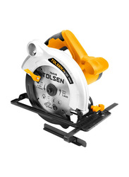 Tolsen Circular Saw, 1300W, 79532, Black/Yellow