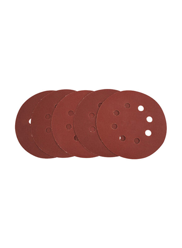 

Tolsen 125mm/5 Inch Sanding Sheet for Random Orbital Sander, 77235, Brown