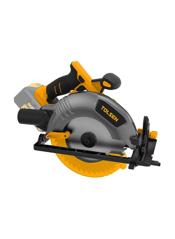 

Tolsen Lion Cordless Circularsaw (Brushlessmotor) (Industrial), 87282, Yellow/Black