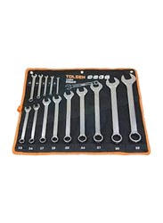 Tolsen 14 Piece Combination Spanner Set, 15889, Silver