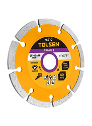 Tolsen Dry Diamond Disc (Basic), 100X16mm, 76710, Silver