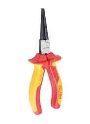 Tolsen 160mm Premium Line Insulated Round Nose Plier, V16056, Multicolour