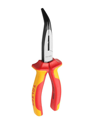 Tolsen 200mm Premium Line Insulated Bent Nose Plier, V16028, Multicolour