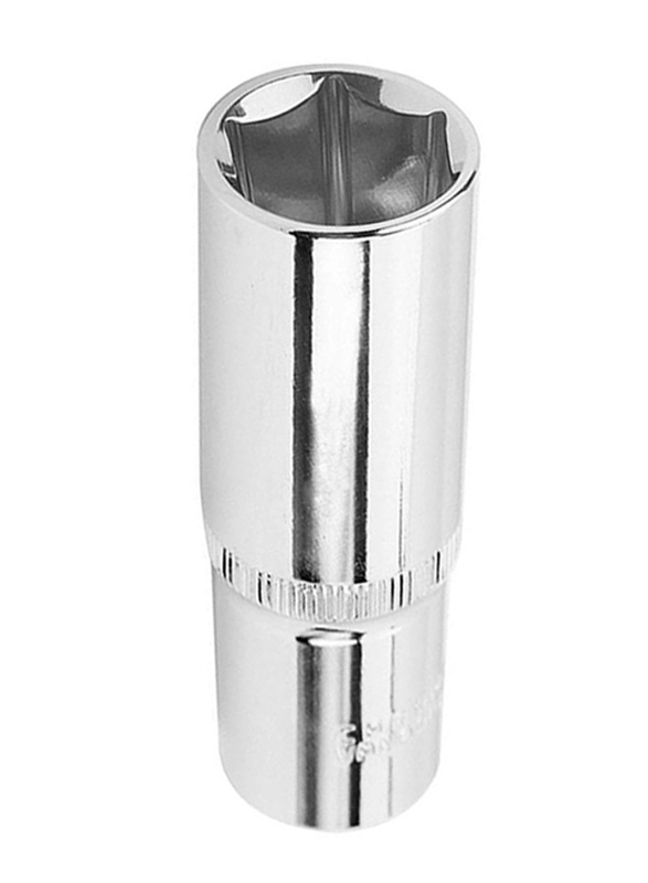 Tolsen 11mm 1/2 inch Industrial Deep Socket, 16561, Silver