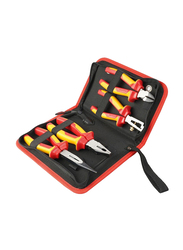 Tolsen Premium Line Insulated Plier Set, V83204, 4 Pieces, Multicolour