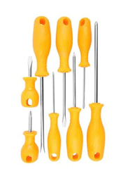 Tolsen 8 Piece Screwdriver Set, 20739, Yellow