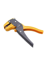 Tolsen Adjustable Automatic Wire Stripper, 38050, Yellow/Black