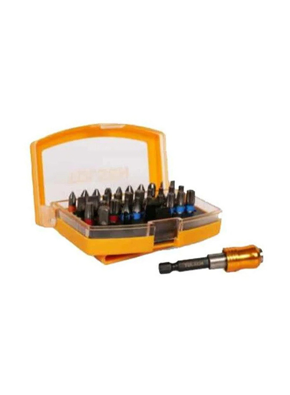 Tolsen Screwdriver Bits Set, 20370, 32 Pieces, Multicolour