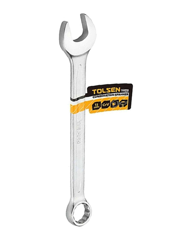 Tolsen 30mm Industrial Combination Spanner, 15838, Silver