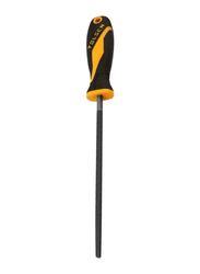 Tolsen 8-inch Steel Files, 32009, Yellow/Black