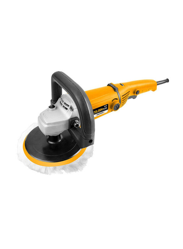 

Tolsen Industrial Angle Polisher, 1400W, 79528, Black/Yellow