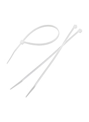 Tolsen Nylon Cable Tie, 100 Pieces, 50109, White