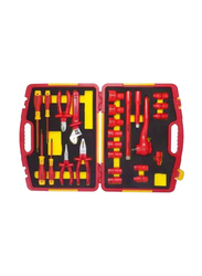 Tolsen Premium Line Insulated hand Tools Set, V83825, 25 Pieces, Multicolour