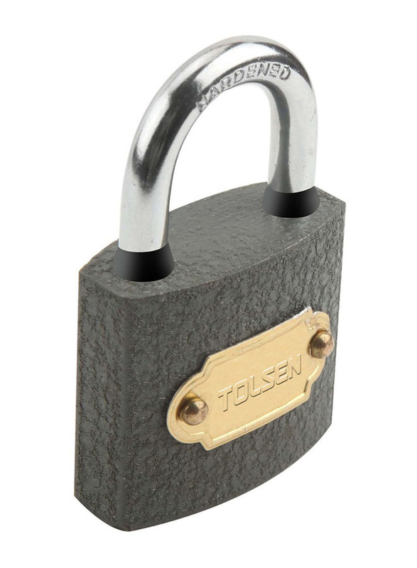 Tolsen Iron Padlock, TLSN-55133, 32mm, Grey/Silver