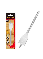 Tolsen 32mm Flat Wood Bits, 75646, Silver