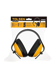 Tolsen Safety Ear Muff, 45083, Black/Orange