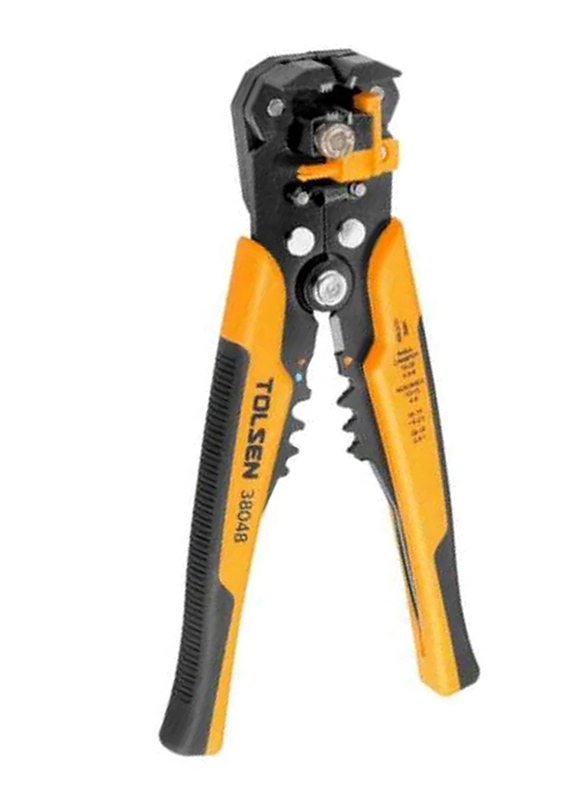 Tolsen Automatic Wire Stripper, 38049, Yellow/Black