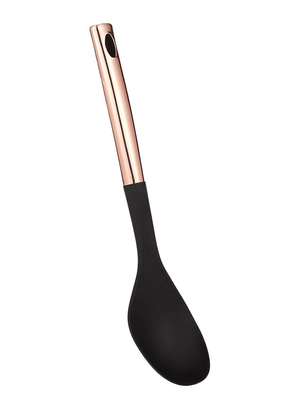 

Raj 14-inch Nylon Copper Handle Serving Spoon, VCS066, Black