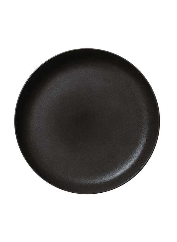 

Baralee 21.5cm Sand Deep Coupe Plate, 095034A-L030, Black